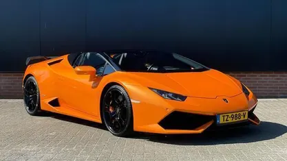 Oranje, metallic lak Gebruikt 2017 Lamborghini Huracán Cabriolet | € 225.000 (Super prijs)