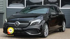 Zwart Gebruikt 2018 Mercedes A200 AMG line Hatchback | € 21.850 (Eerlijke prijs)