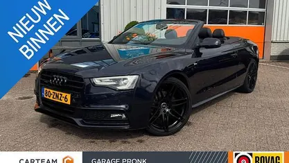 Occasion Audi A5 Cabriolet S-Line 211 PK (155 kW) 2013 Blauw Cabriolet