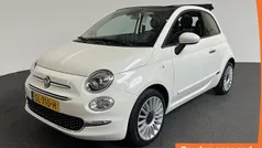 Wit Gebruikt 2018 Fiat 500C Lounge Cabriolet | € 8.990 (Goede deal)