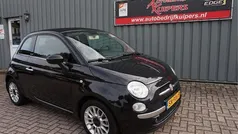 Zwart Occasion 2010 Fiat 500C Lounge Cabriolet | € 5.999 (Eerlijke prijs)