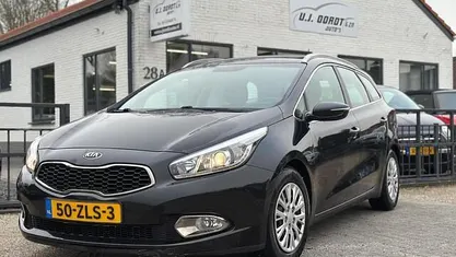 Occasion Kia Ceed Sportswagon Plus 135 PK (99 kW) 2013 Zwart Stationwagen