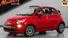 Rood Gebruikt 2012 Fiat 500C Lounge Cabriolet | € 7.999 (Eerlijke prijs)