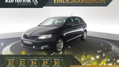 Zwart Gebruikt 2019 Skoda Rapid Clever Hatchback | € 12.950 (Eerlijke prijs)