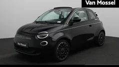 Zwart Gebruikt 2023 Fiat 500e La Prima Cabriolet | € 25.900 (Eerlijke prijs)