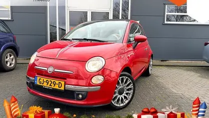 Rood Gebruikt 2010 Fiat 500C Lounge Cabriolet | € 4.995 (Goede deal)