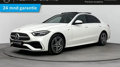 Occasion Mercedes C300e AMG line 204 PK (150 kW) 2025 Wit Sedan