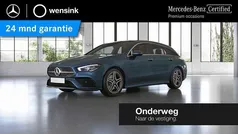 Blauw Gebruikt 2023 Mercedes CLA250 Shooting Brake AMG line Stationwagen | € 35.850 (Eerlijke prijs)