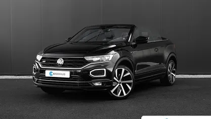 Occasion VW T-Roc Cabriolet R-line 150 PK (110 kW) 2021 Zwart Cabriolet