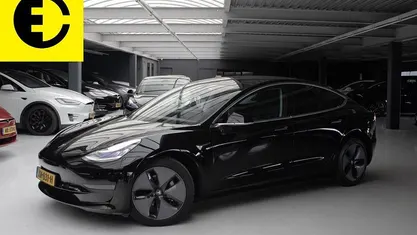 Occasion Tesla Model 3 Long Range AWD 366 kW (498 PK) 2019 Zwart Sedan