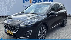Zwart Gebruikt 2022 Ford Kuga Vignale SUV | € 30.900 (Eerlijke prijs)
