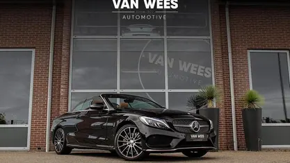Zwart Occasion 2016 Mercedes C400 AMG Cabriolet | € 38.950 (Eerlijke prijs)