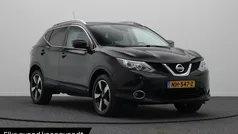 Black metallic (zwart metallic) Gebruikt 2017 Nissan Qashqai N-Connecta SUV | € 15.945 (Eerlijke prijs)