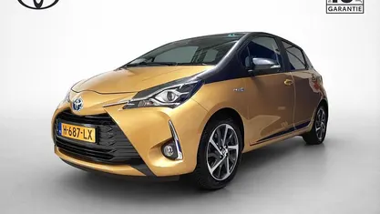 Geel Occasion 2019 Toyota Yaris Hybrid Hatchback | € 18.950 (Eerlijke prijs)
