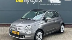 Grijs Gebruikt 2018 Fiat 500C Lounge Cabriolet | € 11.940 (Eerlijke prijs)