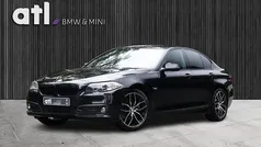 Zwart, metallic lak Gebruikt 2016 BMW 520 Luxury Line Sedan | € 21.950 (Eerlijke prijs)
