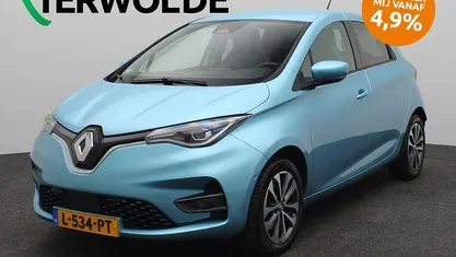 Occasion Renault Zoe Intens 100 kW (136 PK) 2021 Blauw Hatchback