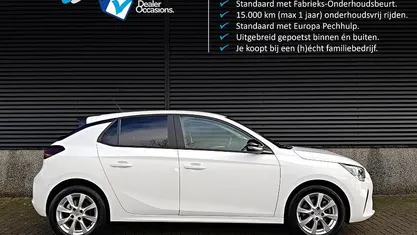 Wit Gebruikt 2021 Opel Corsa Edition Hatchback | € 13.995 (Eerlijke prijs)