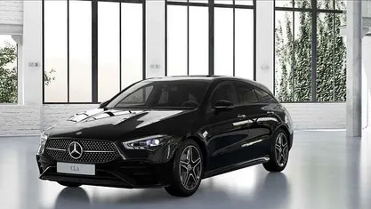 Zwart Nieuw 2026 Mercedes CLA180 Shooting Brake AMG line Stationwagen | € 48.187 (Super prijs)