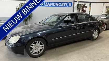 Zwart Gebruikt 2001 Mercedes S320 Sedan | € 7.995 (Eerlijke prijs)