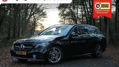 Zwart (metallic) Gebruikt 2019 Mercedes C160 Business Coupé | € 24.950 (Eerlijke prijs)