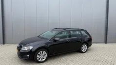 Zwart Gebruikt 2016 VW Golf VII Comfortline Stationwagen | € 5.250 (Super prijs)