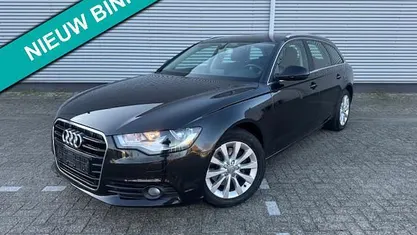 Zwart Gebruikt 2012 Audi A6 Proline Stationwagen | € 8.900 (Super prijs)