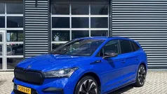 Blauw Gebruikt 2022 Skoda Enyaq iV SportLine SUV | € 30.900 (Eerlijke prijs)