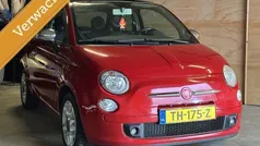 Rood Gebruikt 2009 Fiat 500 Lounge Hatchback | € 4.490 (Eerlijke prijs)