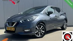 Grijs, metallic lak Gebruikt 2018 Nissan Micra N-Connecta Hatchback | € 11.995 (Eerlijke prijs)
