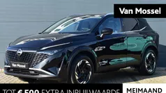 Zwart Gebruikt 2025 Nissan Qashqai N-Connecta SUV | € 41.435 (Eerlijke prijs)