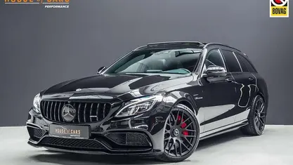 Occasion Mercedes C63S AMG AMG 511 PK (375 kW) 2018 Zwart Stationwagen