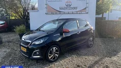Zwart Gebruikt 2015 Peugeot 108 Roland Garros Hatchback | € 6.650 (Eerlijke prijs)