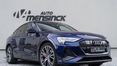 Blauw, metallic lak Gebruikt 2020 Audi e-tron Sportback S-Line SUV | € 35.950 (Eerlijke prijs)