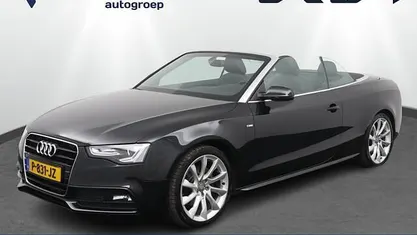 Occasion Audi A5 Cabriolet Proline 211 PK (155 kW) 2013 Zwart Cabriolet