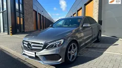 Grijs, metallic lak Gebruikt 2017 Mercedes C180 Sport Edition Sedan | € 25.750 (Eerlijke prijs)