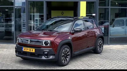 Nieuw Renault R4 Iconic 11 kW (15 PK) 2025 Rood SUV