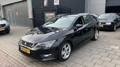Occasion Seat Leon ST CONNECT 150 PK (110 kW) 2016 Zwart Stationwagen
