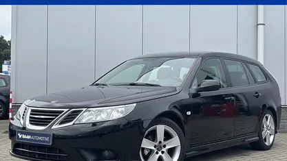Occasion Saab 9-3 Linear 131 PK (96 kW) 2012 Zwart Stationwagen