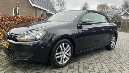 Occasion VW Golf Cabriolet Trendline 122 PK (89 kW) 2012 Zwart Cabriolet