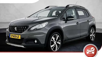 Grijs Gebruikt 2018 Peugeot 2008 GT-line SUV | € 10.925 (Eerlijke prijs)