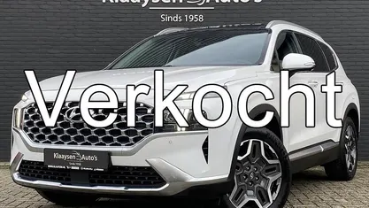 Wit Gebruikt 2022 Hyundai Santa Fe Premium SUV | € 35.950 (Eerlijke prijs)
