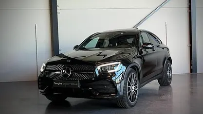 Occasion Mercedes GLC300 Premium Plus 259 PK (190 kW) 2019 Zwart Coupé