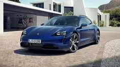 Blauw Gebruikt 2022 Porsche Taycan Sport Turismo Stationwagen | € 69.900 (Eerlijke prijs)