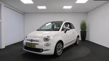 Occasion Fiat 500 Lounge 69 PK (50 kW) 2018 Wit (metallic) Hatchback