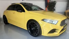 Geel Gebruikt 2022 Mercedes A180 AMG Hatchback | € 29.450 (Eerlijke prijs)