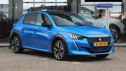 Blauw Occasion 2020 Peugeot e-208 GTi Hatchback | € 14.945 (Eerlijke prijs)