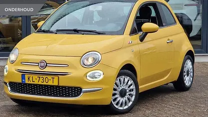 Occasion Fiat 500C Lounge 80 PK (58 kW) 2016 Geel Cabriolet