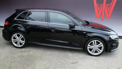 Occasion Audi A3 Sportback S-Line 150 PK (110 kW) 2019 Zwart Hatchback