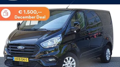 Zwart Gebruikt 2020 Ford Transit Custom Trend Van | € 17.995 (Super prijs)